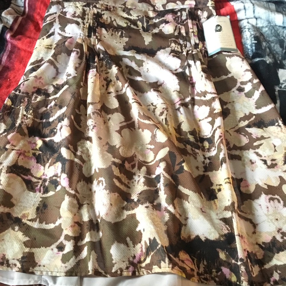 Jaclyn Smith women’s skirt brown size small nwt